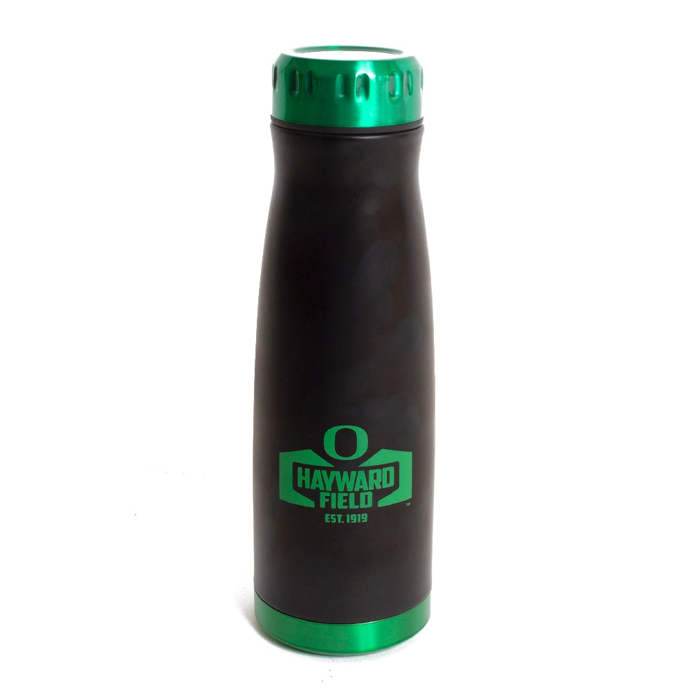 Black RFSJ 17oz Urban with Green Lid w Green O Hayward Bottle